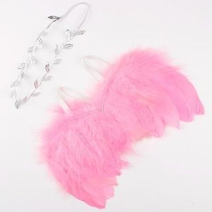 🌸 Newborn Pink Angel Wings, Photography Prop 🌸